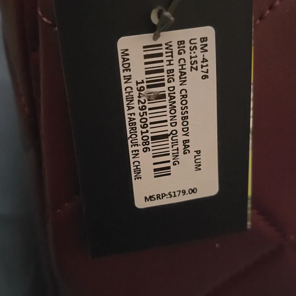 NWT Badgley Mischka large crossbody - Picture 3 of 4